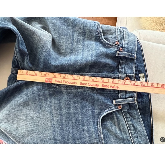 HEY GANG The Loose Crop Selvedge Jean Made in USA - 31 - Picture 13 of 14
